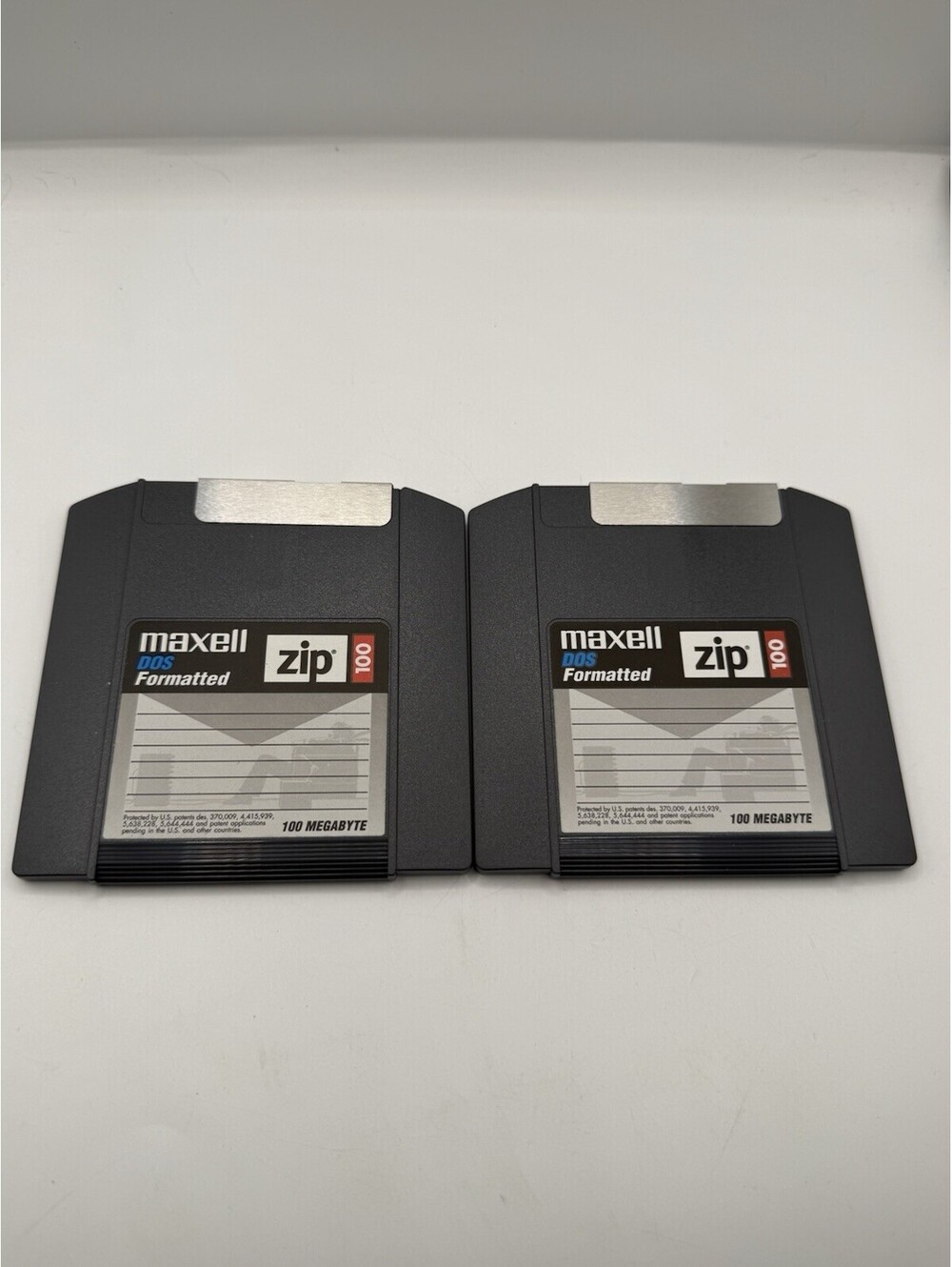 Used Maxell DOS Formatted ZIP 100 ZIP100 100MB Disk - Tested and Working